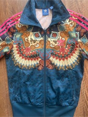 Adidas  X Farm Rio Borbomix Zip-Up Jacket